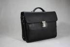 Laptop - Damen - Leder - Aktentaschen - Schwarz 457