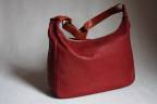 Sonnenleder Handtaschen Valencia Rot/Natur