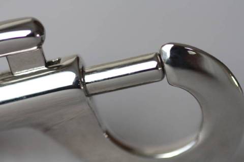10 Karabinerhaken 25 mm Nickel 012 - Bild: A4