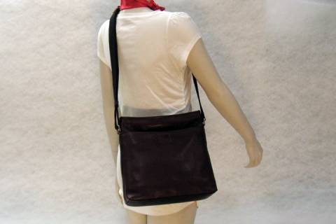 Sonnenleder Handtasche - Picture: Farbe-bordeaux59