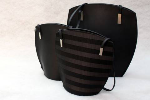 Olbrish b - Damenledertaschen Lotus Rosshaar