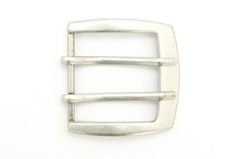 Altsilber - Doppelsteggürtelschnallen 40 mm 038 - N1 - Bild: A1