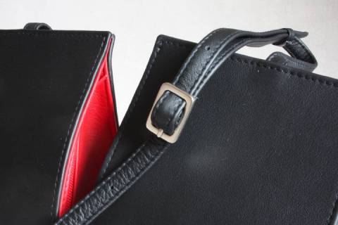 Duett Designledertaschen - Olbrish b Schwarz - Rot - Picture: A1