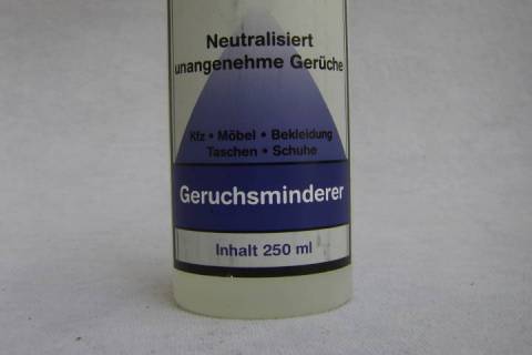 Geruchsminderer für Leder und Textilien