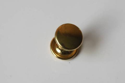 1.000 Doppelkopf - Hohlnieten 9/10 mm Messing/Gold 372 - Bild: A1