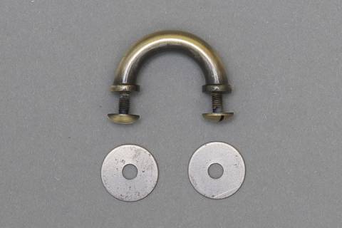 Griffhalter - Karabinerhalter 20 mm - 042 Altmessing