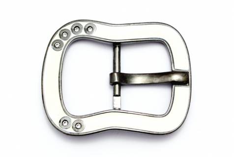 Gürtelschliessen Altweiss 40 mm 007 - N1