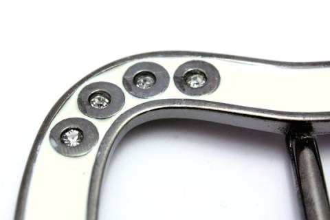 Gürtelschliessen Altweiss 40 mm 007 - N1 - Bild: A4