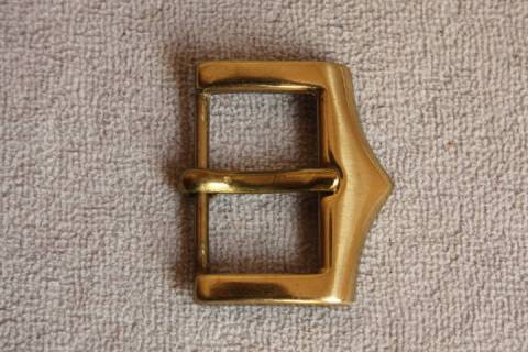 G&uuml;rtelschliessen - Messing-Massiv 30 mm 122