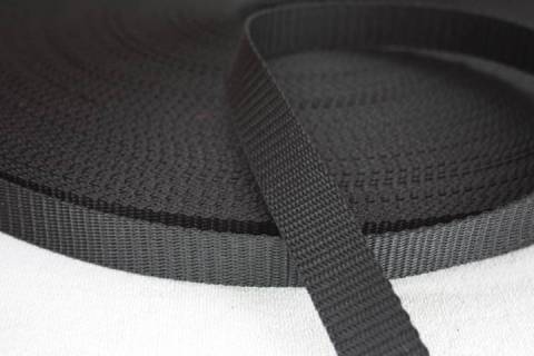 Gurtband Schwarz 20 mm - Picture: A1
