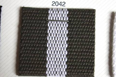 Mustergurtband 5735 - 40 mm - Bild: Farbe2042