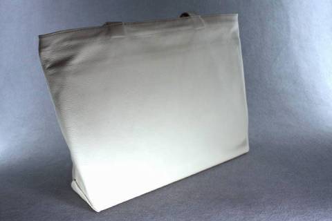 Olbrish b - Boulevard Schultertasche aus Leder
