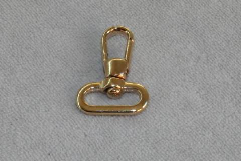 Karabinerhaken 20 mm Vergoldet 057 - Picture: a11