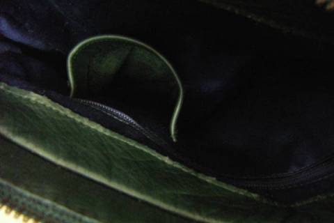 Handtaschenanfertigung Grün - Bild: A-4