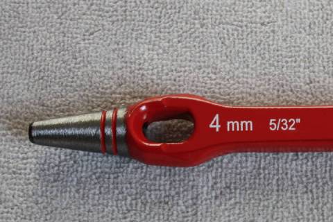 Henkellocheisen Rund 4 mm - Bild: A2