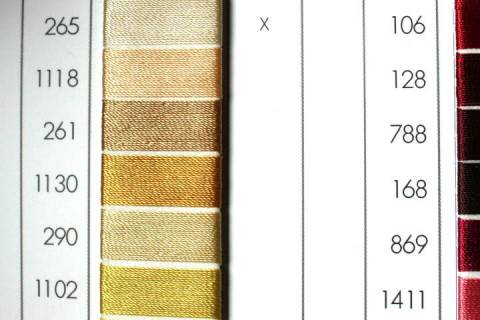 Nähgarn - Ledergarn Stärke 20 - 200 - Bild: Farbe-Creme-261