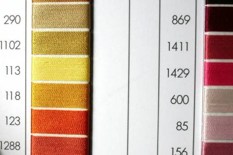 Garne - Faeden - Zwirne 400 - 5.000 - Bild: Farbe-Gelb-118