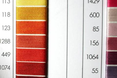 Garne - Faeden - Zwirne 400 - 1.200 - Bild: Farbe-Lachs-1288