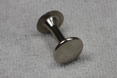 100 Hohlnieten 11/15 mm Nickel 368 - Picture: A1