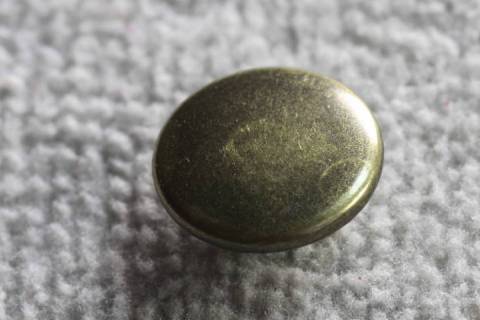 1.000 Doppelkopf - Hohlnieten 10 mm Altmessing