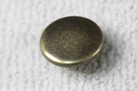 1.000 Doppelkopf - Hohlnieten 10 mm Altmessing - Picture: A3