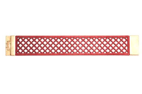 Lederarmbänder - Lederarmband MU 5 - Bild: Farbe-rot