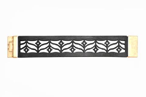 Lederarmbänder - LederarmbandLederarmband MU 4 - Bild: Farbe-schwarz