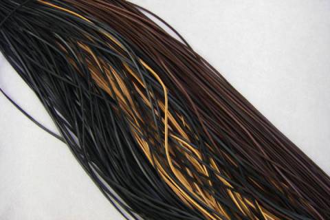 Fellriemen - Lederbänder - Schuhsenkel - Bild: Farben-Braun_1