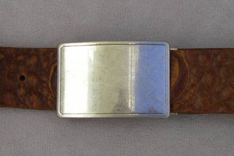 Ledergürtel - 40 mm 038 - Picture: A1