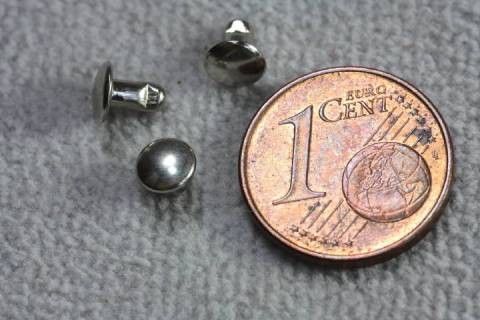 1.000 Doppelkopf-Hohlnieten 4X5 mm 381 