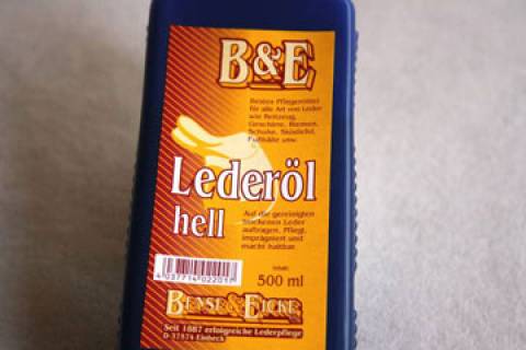 Lederöl 500 ml - Bild: V-Hell
