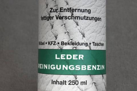 Lederreinigungsbenzin - Leder Entfetten - Picture: A1