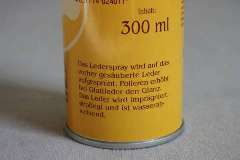 Lederspray - Imprägnierspray - Bild: A2