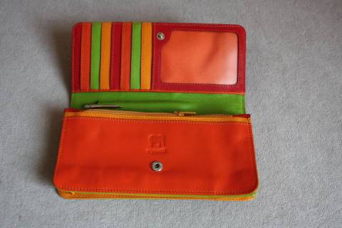 Mywalit Damenportemonnai Rot/Orange 237-12 - Picture: A2