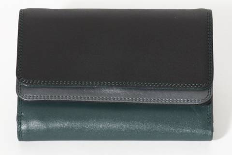 Mywalit Geldbörsen Schwarz Türkis 250-78