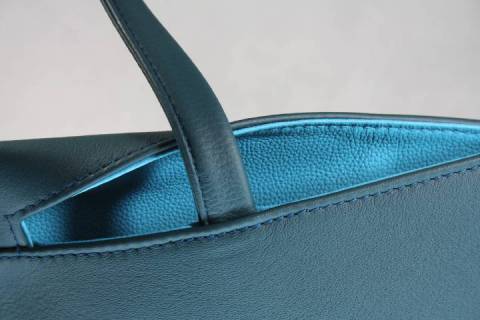 Wave / Medium Handbag - Olbrish b Grün / Türkis - Bild: A2
