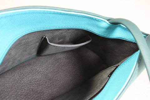 Wave / Medium Handbag - Olbrish b Grün / Türkis - Bild: A5
