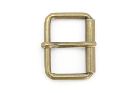 Rollschliessen - Taschenschnallen - 40 mm - Altmessing 080 - Bild: A9