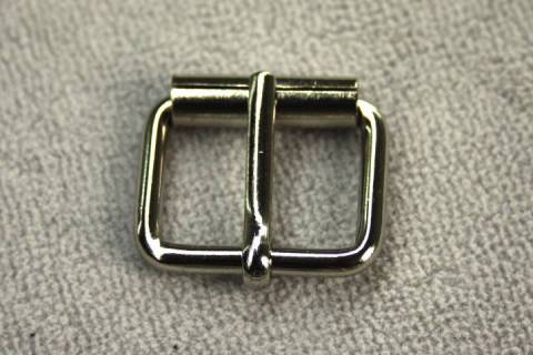 10 Rollschnallen - Taschenschnallen - 20 mm - Nickel 218