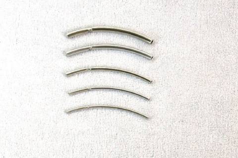 Schmuckverschluss für Lederband für Edelstahlseil 1 mm 195
