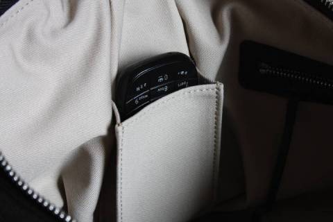 Sonnenleder Handtaschen Valencia Schwarz - Bild: A10
