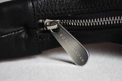 Sonnenleder Handtaschen Valencia Schwarz - Bild: A4