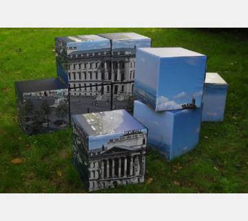 Präsentationsobjekte - Würfelpuzzle - Bild: A2