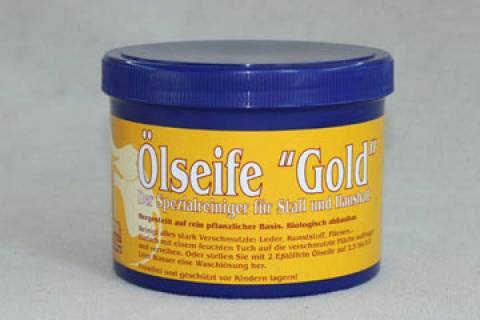 B&E &Ouml;lseife Gold - Leder - Kunststoff - Reiniger