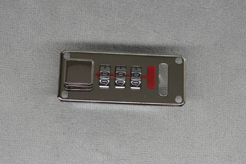 Koffer - Zahlenschloss - 28 mm - 127 Nickel - Picture: A3