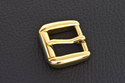 Edelrollschnallen 068 - 20 mm Gold - Bild: Gold