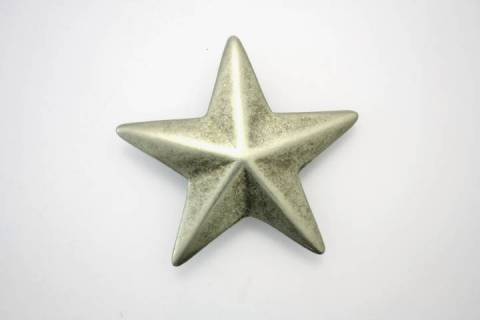 Sternschliessen - Gürtelschnallen Altsilber 40 mm 131-N1