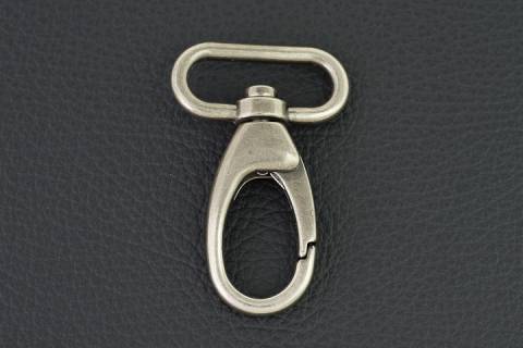 Karabinerhaken 367 - 30 mm Altschwarz