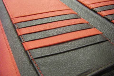 Olbrish b - Linkshaender - Portemonnaie 65004 L Schwarz-Rot - Bild: Farbe-Braun-708_3