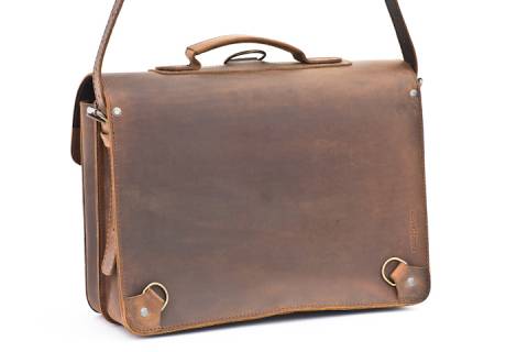 Schulranzen - Schultasche Naturleder - Kombi Ranger - Bild: a1